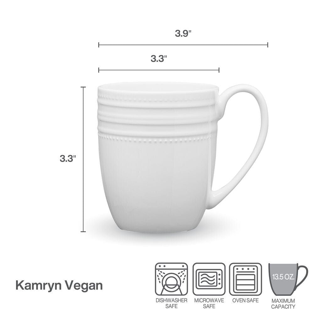 Kamryn Vegan Bone™ Set of 4 Mugs