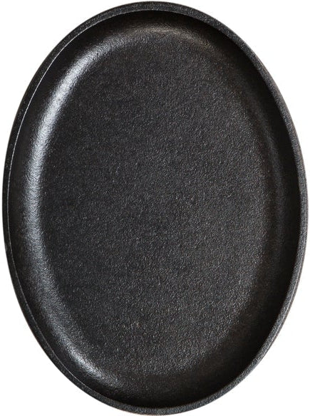 Lodge - 10" Oval Cast Iron Serving Griddle - LOSH3