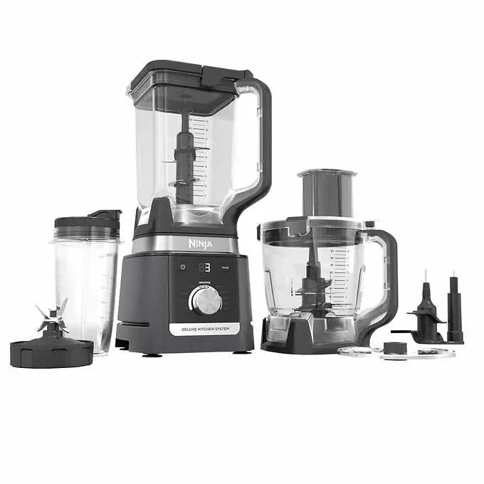 Ninja Deluxe Kitchen System with 2.6 L (88-oz.) Pitcher 9-Cup Processor and Auto-iQ