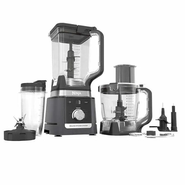 Ninja Deluxe Kitchen System with 2.6 L (88-oz.) Pitcher 9-Cup Processor and Auto-iQ