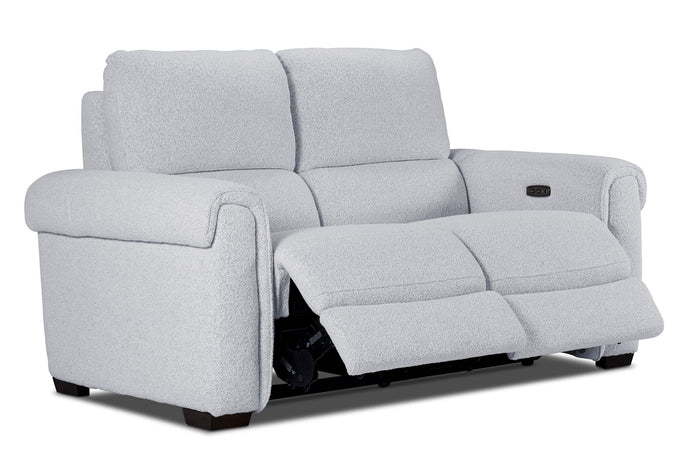 Zoey Power Reclining Loveseat - Snow