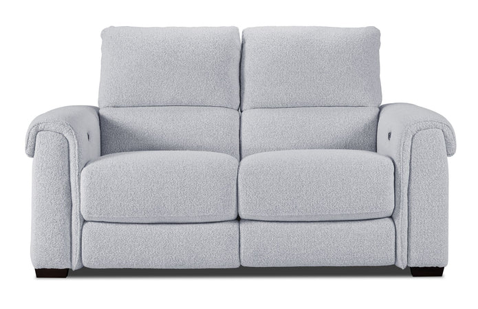 Zoey Power Reclining Loveseat - Snow