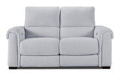 Zoey Power Reclining Loveseat - Snow