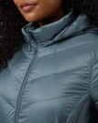 WOMEN'S ULTRA-LIGHT DOWN PACKABLE 3/4 JACKET