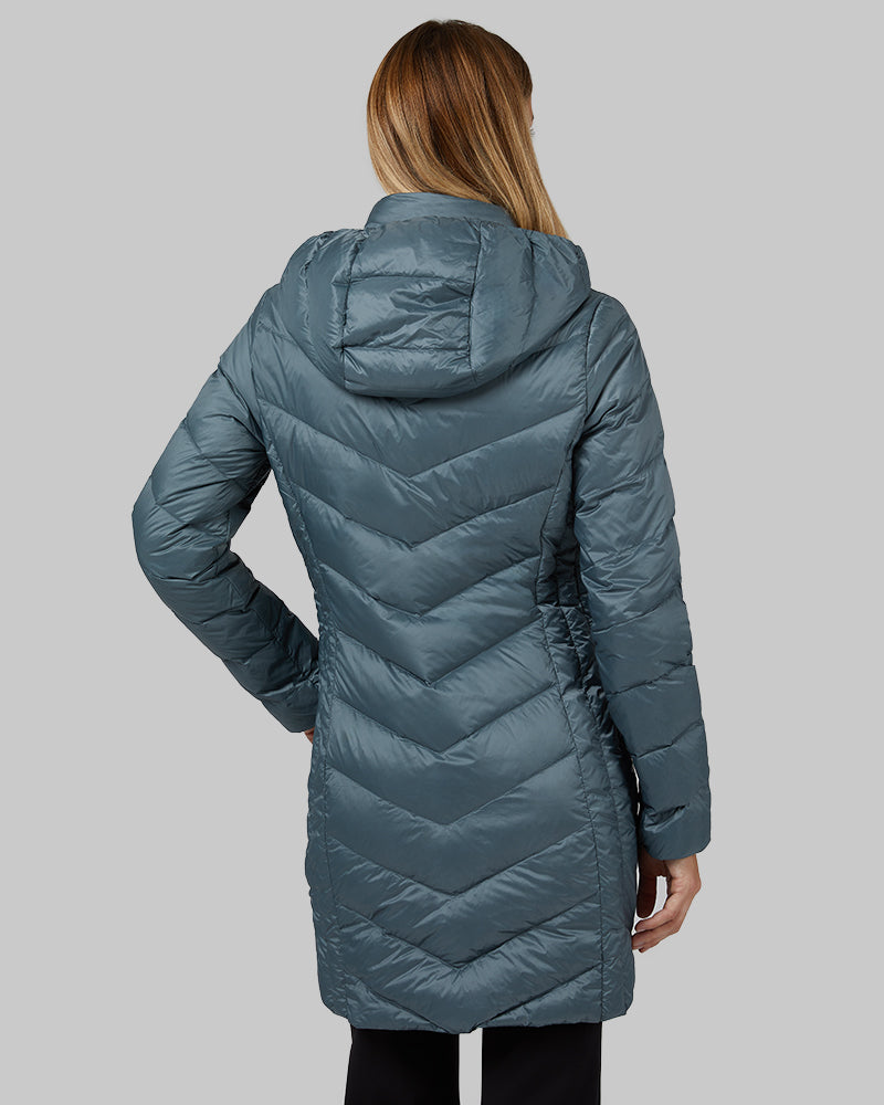 WOMEN'S ULTRA-LIGHT DOWN PACKABLE 3/4 JACKET