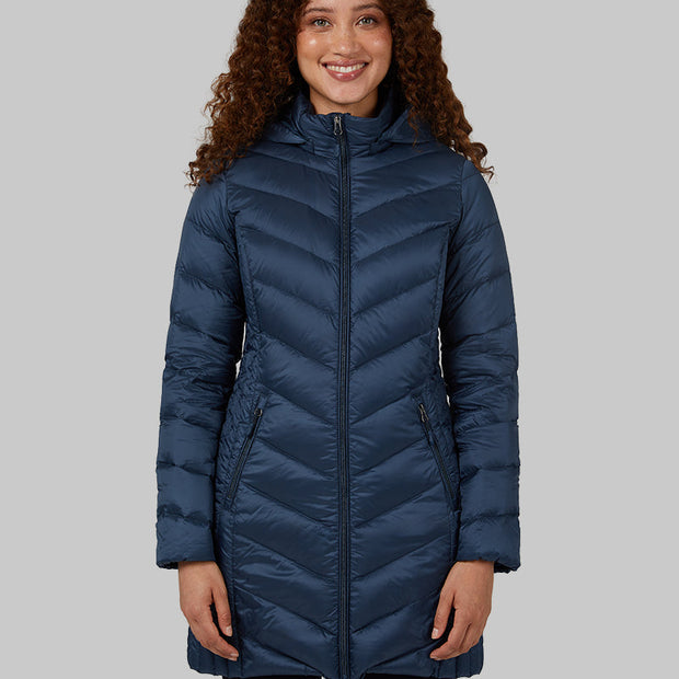 WOMEN'S ULTRA-LIGHT DOWN PACKABLE 3/4 JACKET