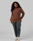 WOMEN'S SHORTHAIR SHERPA PULLOVER HOODIE
