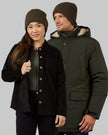 WAFFLE SHERPA-LINED BEANIE