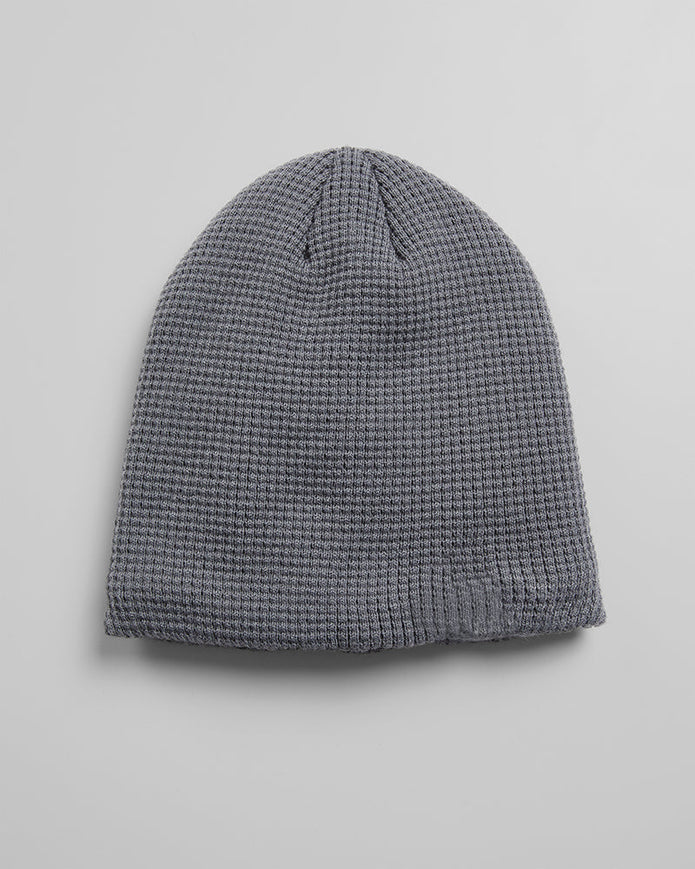 WAFFLE SHERPA-LINED BEANIE