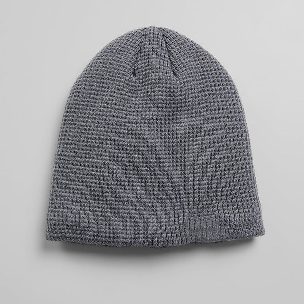 WAFFLE SHERPA-LINED BEANIE