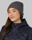 WAFFLE SHERPA-LINED BEANIE