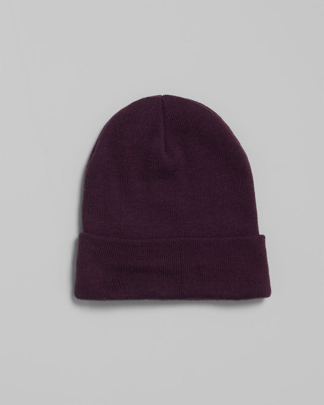 RIB KNIT BEANIE