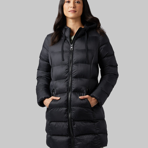 WOMEN'S 3/4 PUFFER COAT