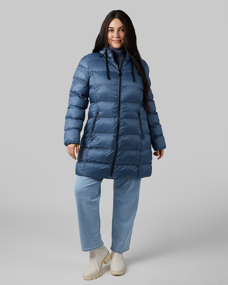 WOMEN'S 3/4 PUFFER COAT