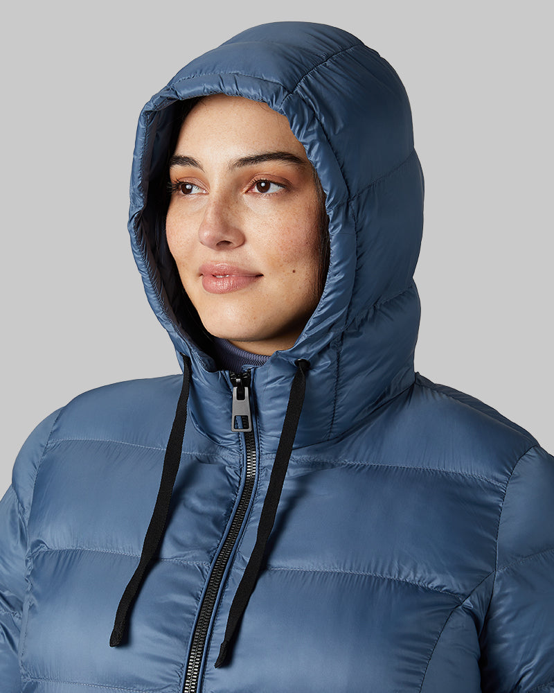 WOMEN'S 3/4 PUFFER COAT
