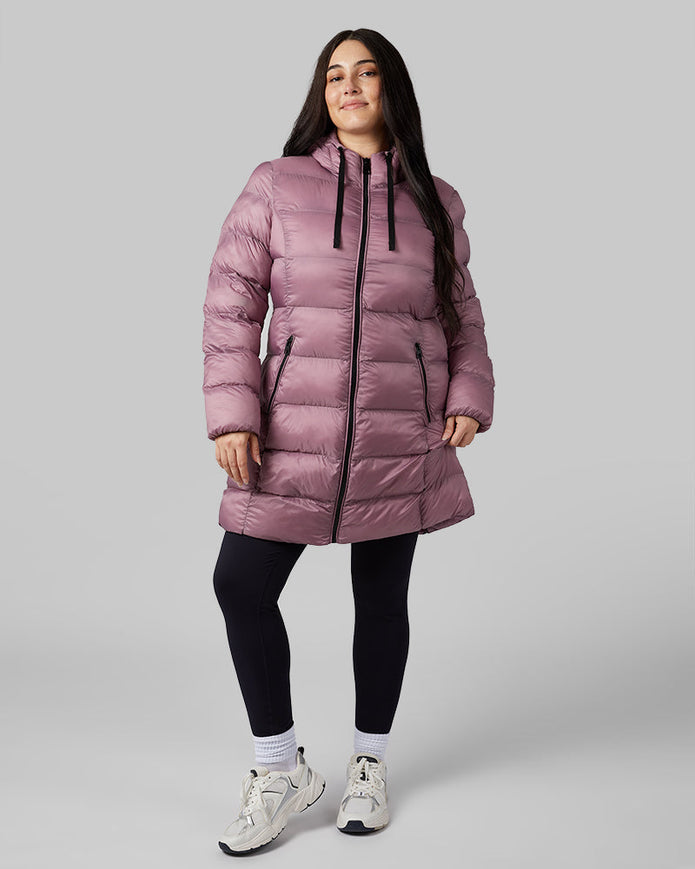 WOMEN'S 3/4 PUFFER COAT