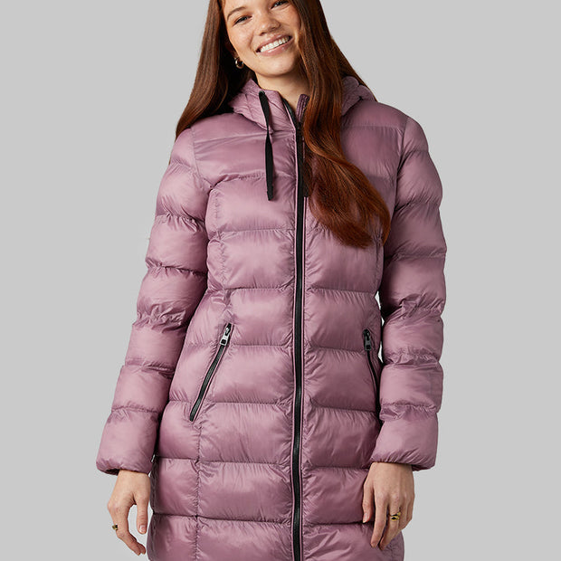 WOMEN'S 3/4 PUFFER COAT
