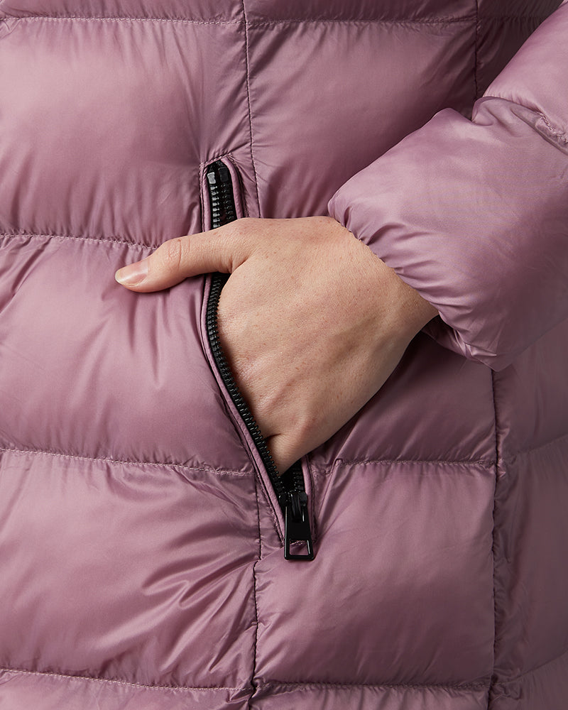 WOMEN'S 3/4 PUFFER COAT
