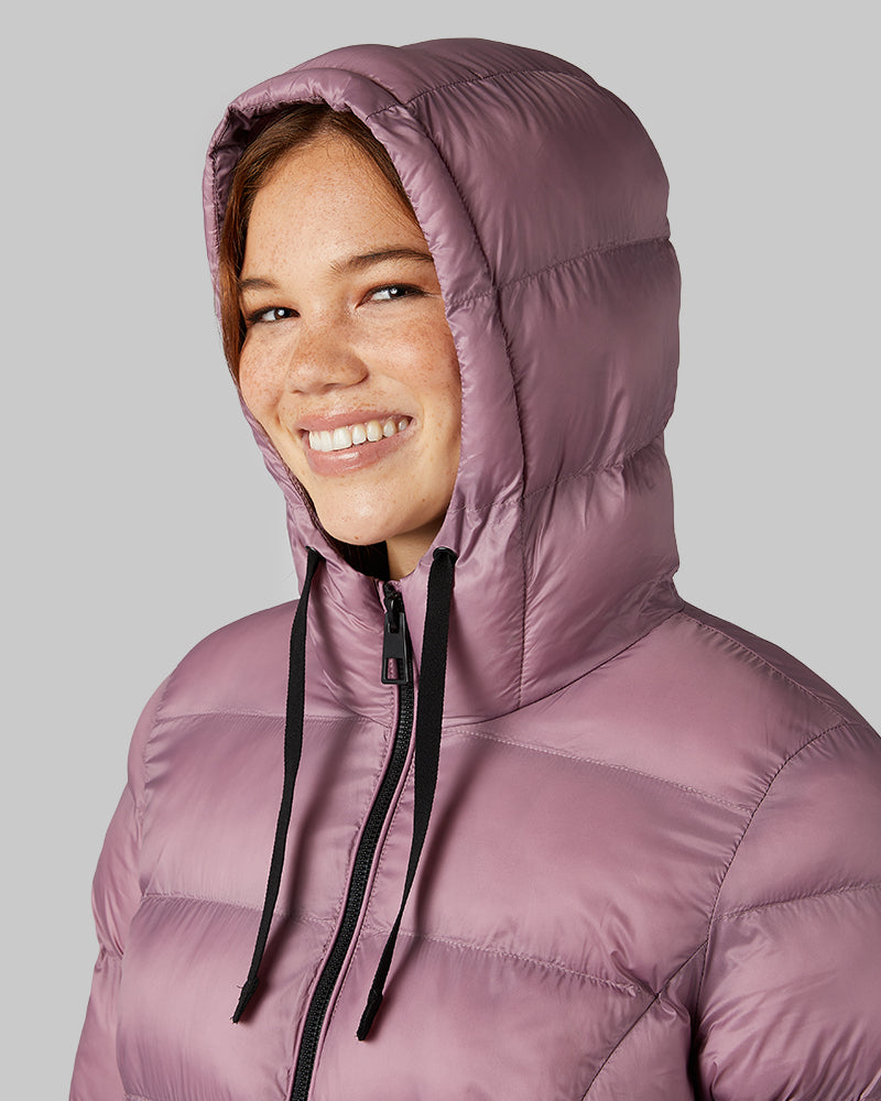WOMEN'S 3/4 PUFFER COAT