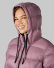 WOMEN'S 3/4 PUFFER COAT