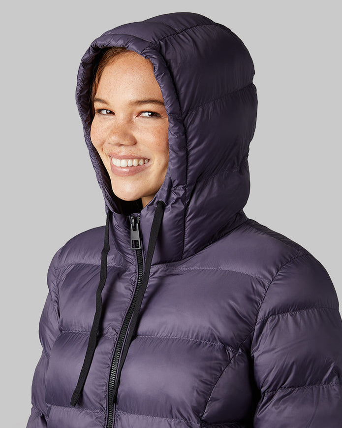 WOMEN'S 3/4 PUFFER COAT