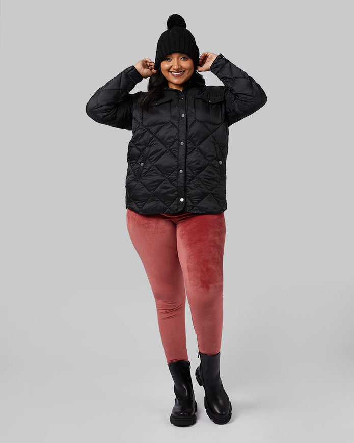 WOMEN'S LIGHTWEIGHT PACKABLE SHIRT JACKET