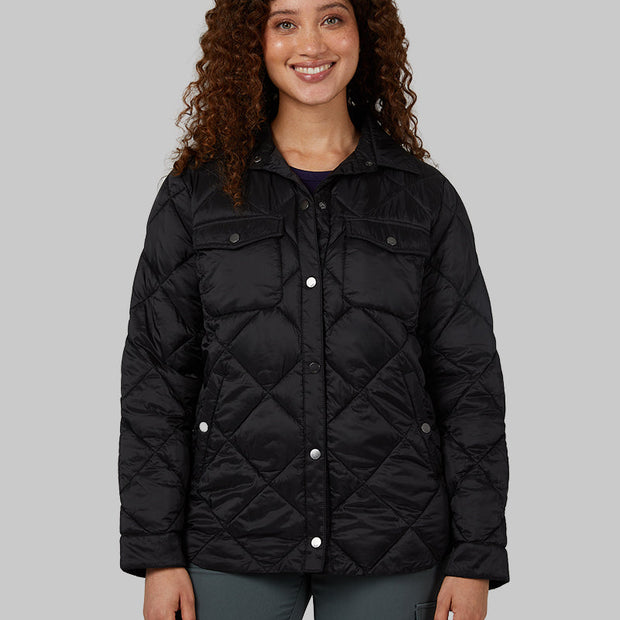 WOMEN'S LIGHTWEIGHT PACKABLE SHIRT JACKET