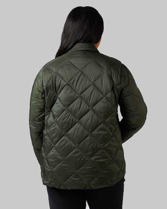 WOMEN'S LIGHTWEIGHT PACKABLE SHIRT JACKET