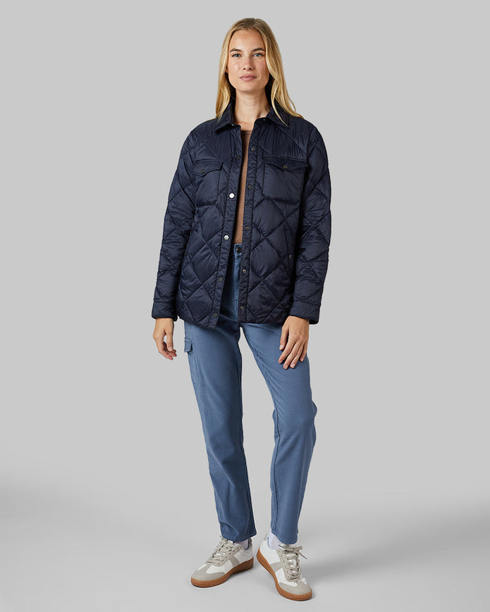 WOMEN'S LIGHTWEIGHT PACKABLE SHIRT JACKET