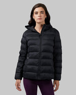 WOMEN'S LIGHTWEIGHT PACKABLE HOODED JACKET