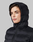 WOMEN'S LIGHTWEIGHT PACKABLE HOODED JACKET