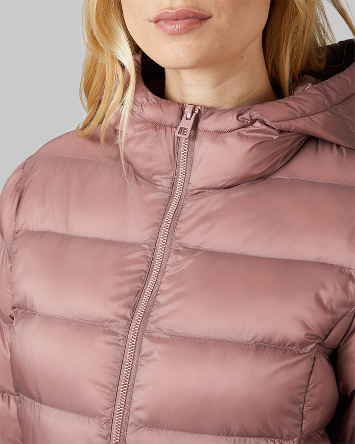 WOMEN'S LIGHTWEIGHT PACKABLE HOODED JACKET