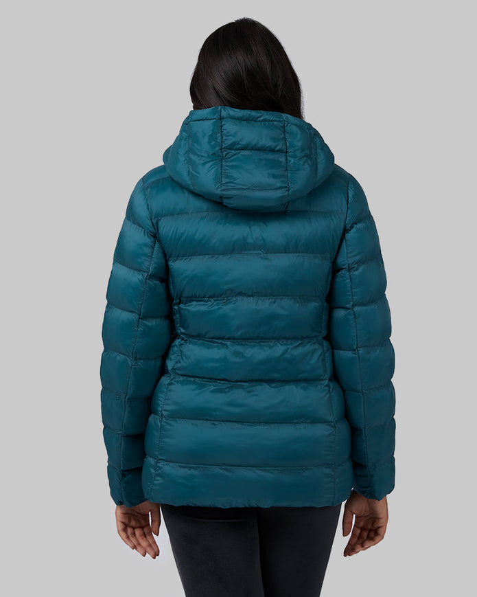 WOMEN'S LIGHTWEIGHT PACKABLE HOODED JACKET