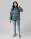 WOMEN'S LIGHTWEIGHT PACKABLE HOODED JACKET