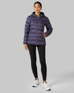 WOMEN'S LIGHTWEIGHT PACKABLE HOODED JACKET