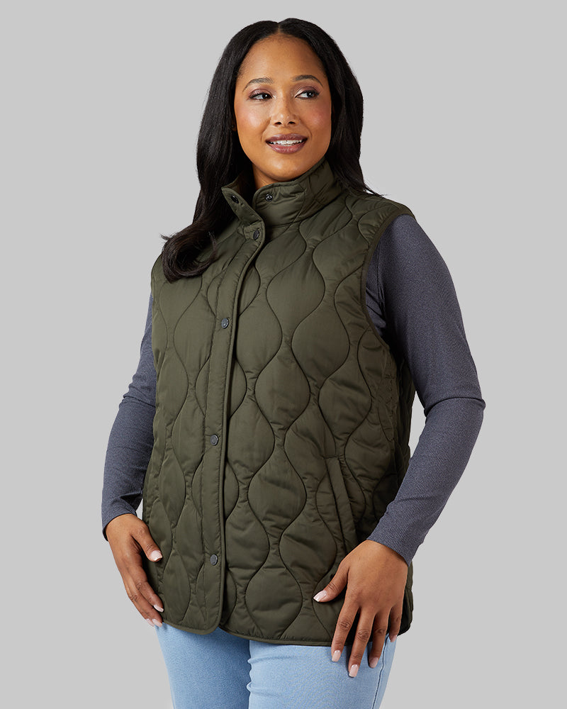 WOMEN'S SHIELD TECH ONION QUILTED VEST