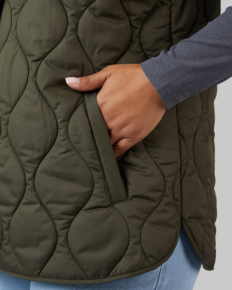 WOMEN'S SHIELD TECH ONION QUILTED VEST
