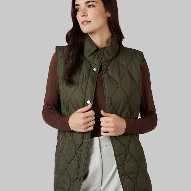 WOMEN'S SHIELD TECH ONION QUILTED VEST