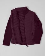 WOMEN'S MIXED MEDIA CHEVRON JACKET