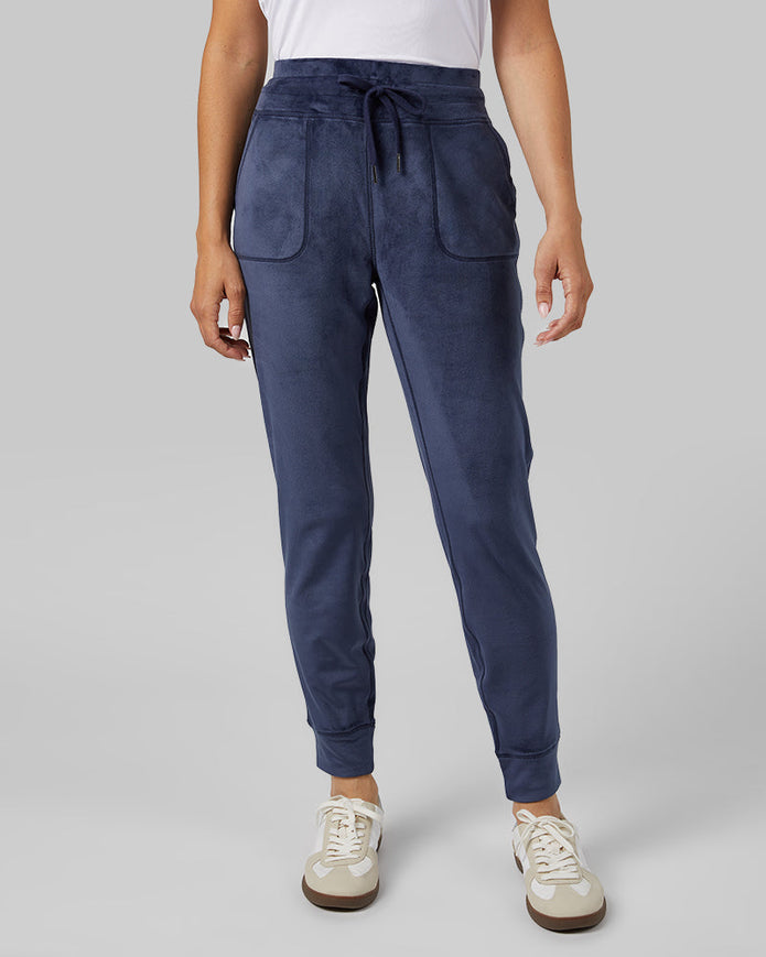 WOMEN'S SOFT VELOUR JOGGER