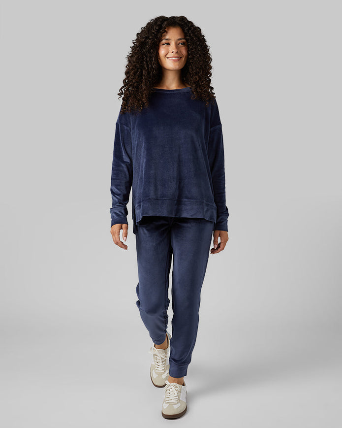 WOMEN'S SOFT VELOUR JOGGER