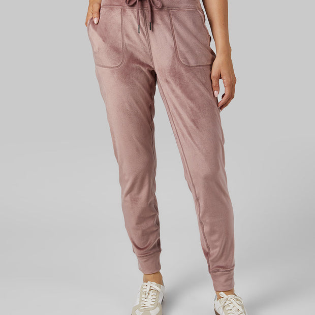 WOMEN'S SOFT VELOUR JOGGER
