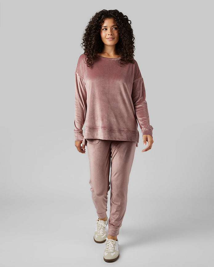 WOMEN'S SOFT VELOUR JOGGER