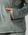 WOMEN'S SOFT VELOUR HOODED FULL-ZIP