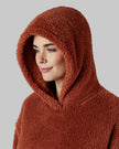 WOMEN'S SOFT SHERPA PULLOVER HOODIE