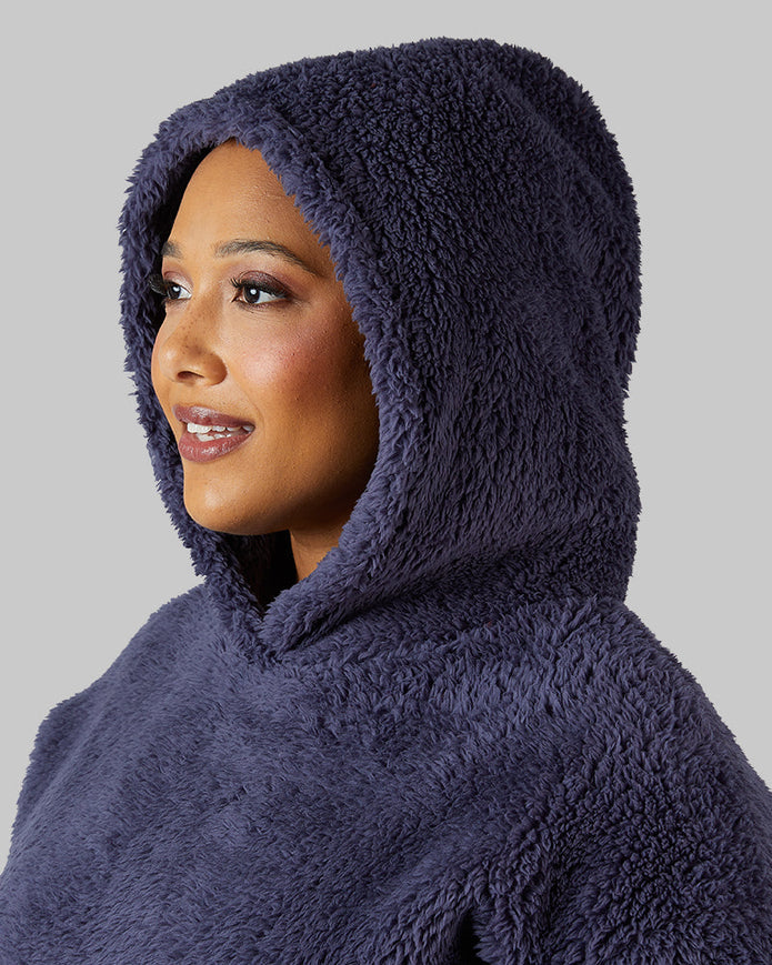 WOMEN'S SOFT SHERPA PULLOVER HOODIE