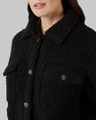 WOMEN'S COZY SHERPA SHIRT JACKET