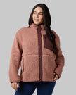 WOMEN'S COZY SHERPA SNAP JACKET