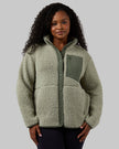 WOMEN'S COZY SHERPA SNAP JACKET