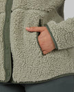 WOMEN'S COZY SHERPA SNAP JACKET